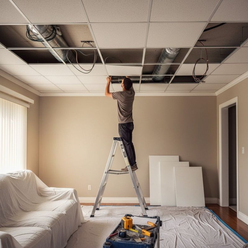 Swirled Ceiling Removal